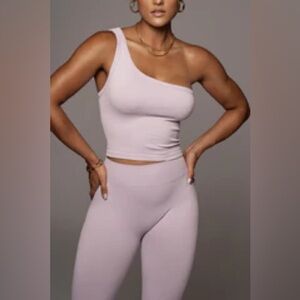 LAVENDER CLEAN SLATE CROP TOP